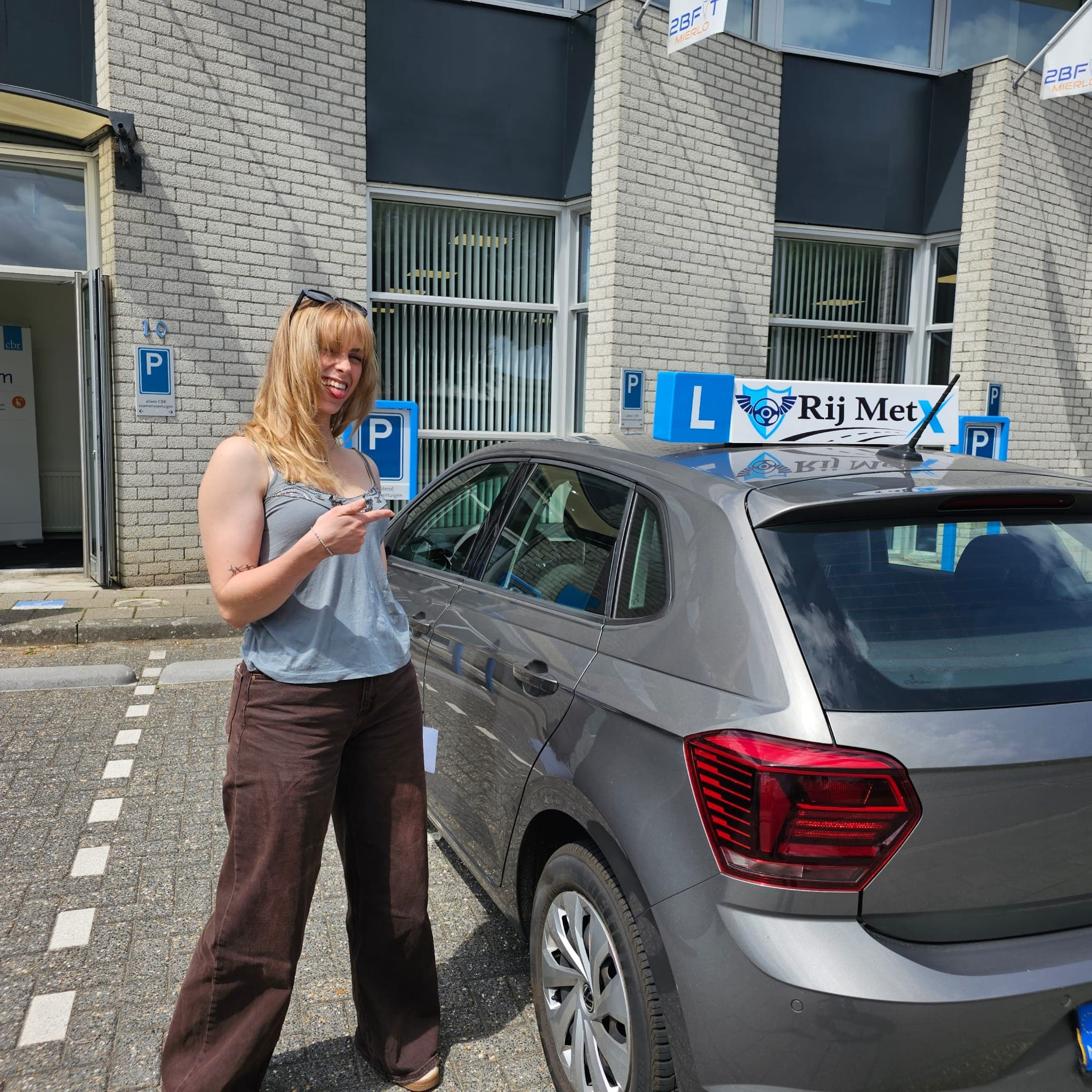 Geslaagde leerling van Rij MetX, mei 2026 · spoedopleiding