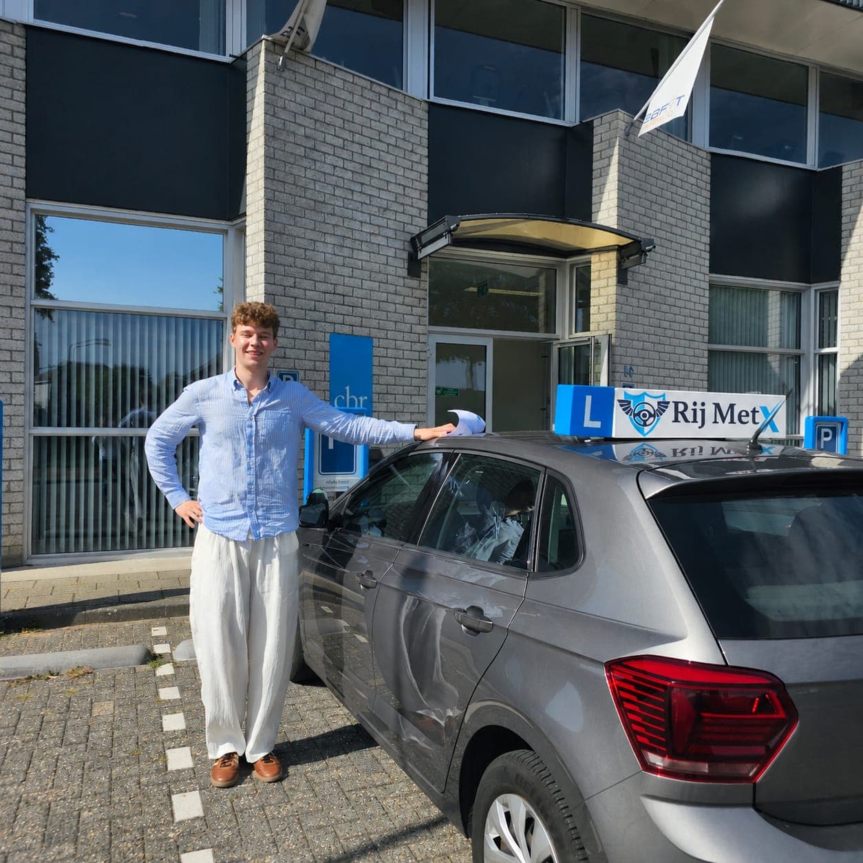 Geslaagde leerling van Rij MetX, september 2026